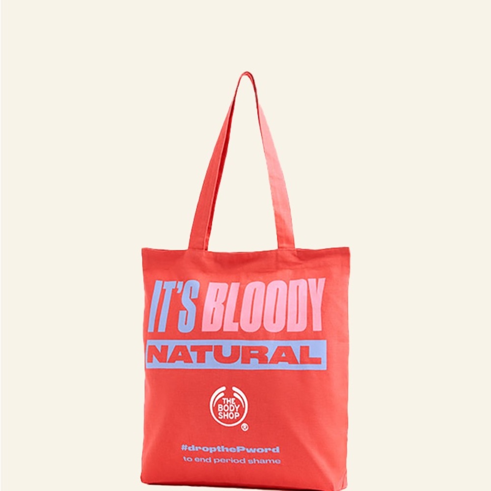 The Body Shop “It’s Bloody Natural” Tote